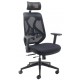 Maldini Black Frame Mesh Posture Ergonomic Chair